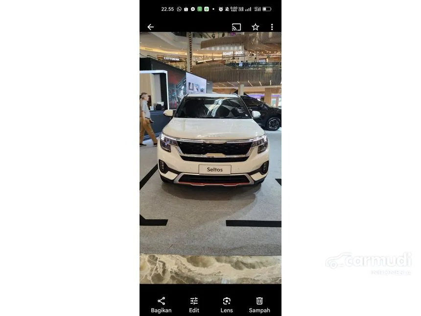 Jual Mobil KIA Seltos 2023 GT Line 1.4 di DKI Jakarta Automatic Wagon Putih Rp 369.000.000