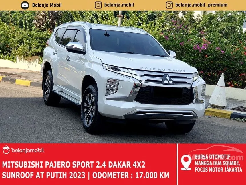 Jual Mobil Mitsubishi Pajero Sport 2023 Dakar 4x2 2.4 di DKI Jakarta Automatic SUV Putih Rp 532.000.000