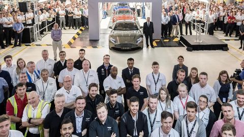 First Aston Martin DB11 Rolls Off Gaydon
