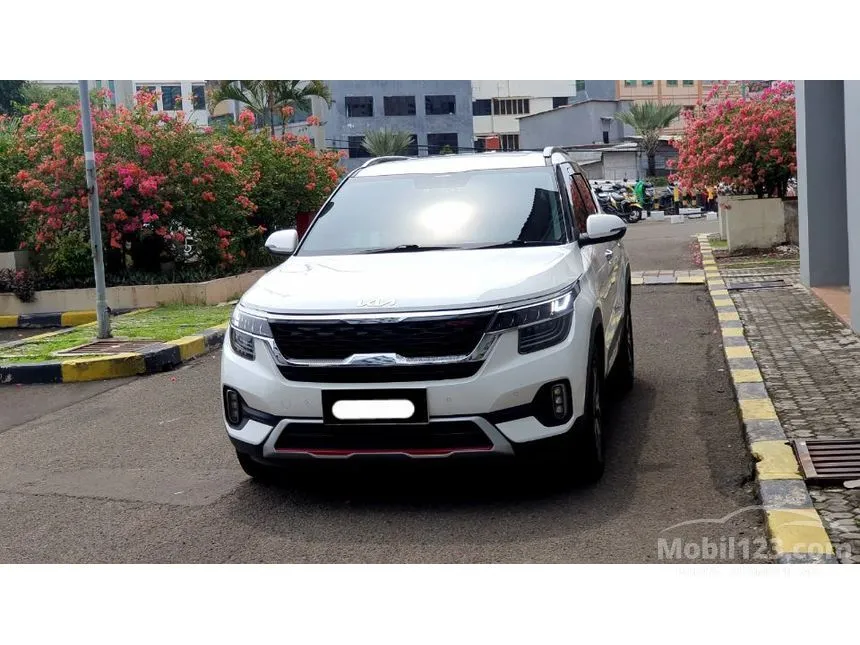 Jual Mobil KIA Seltos 2022 GT Line 1.4 di DKI Jakarta Automatic SUV Putih Rp 289.000.000