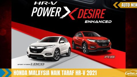 Honda Malaysia Perkenal Versi Baru HR-V 2021, Harga Bermula Daripada RM104,000.
