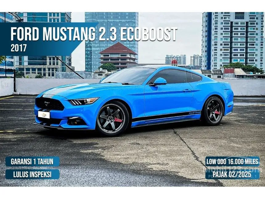 Jual Mobil Ford Mustang 2017 EcoBoost 2.3 di Banten Automatic Fastback Biru Rp 949.000.000