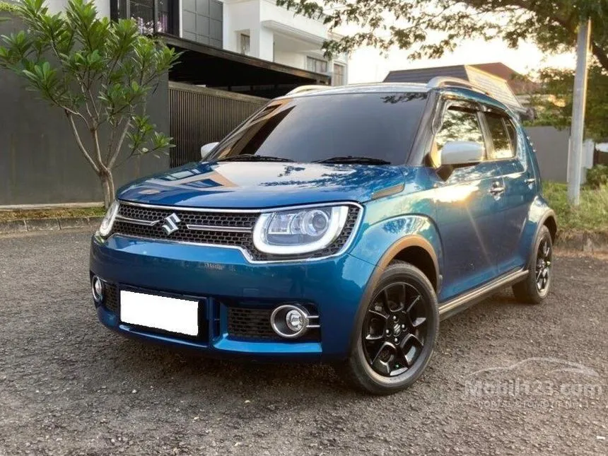 Jual Mobil Suzuki Ignis 2018 GX 1.2 di Banten Automatic Hatchback Biru Rp 136.000.000