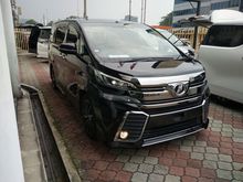 ** 2015 TOYOTA VELLFIRE 2.5 Z-SPEC ( 2 WHEEL ) 4 STAR UNREG