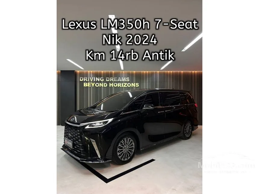 Jual Mobil Lexus LM 350h 2024 7 Seater 2.5 di DKI Jakarta Automatic MPV Hitam Rp 1.975.000.000