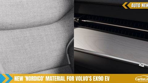 Volvo EX90 EV - recycled plastic & sustainable wood for interior?
