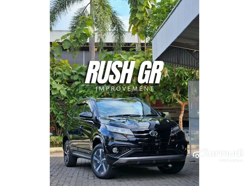 Jual Mobil Toyota Rush 2024 S GR Sport 1.5 di DKI Jakarta Automatic SUV Hitam Rp 411.900.000