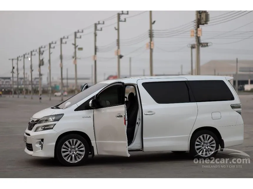 2012 Toyota VELLFIRE ZG Edition Van