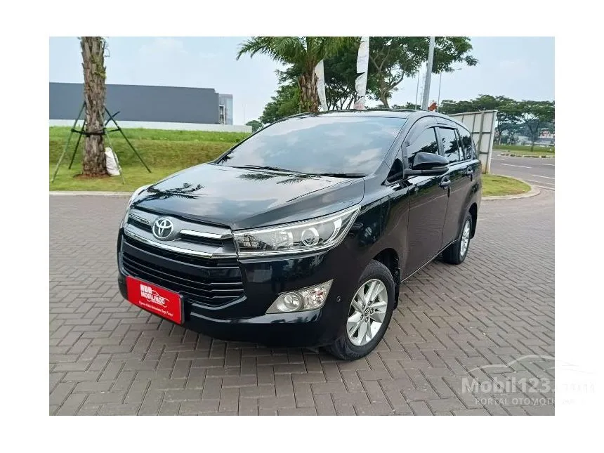 Jual Mobil Toyota Kijang Innova 2019 V 2.4 di Banten Automatic MPV Hitam Rp 364.900.000