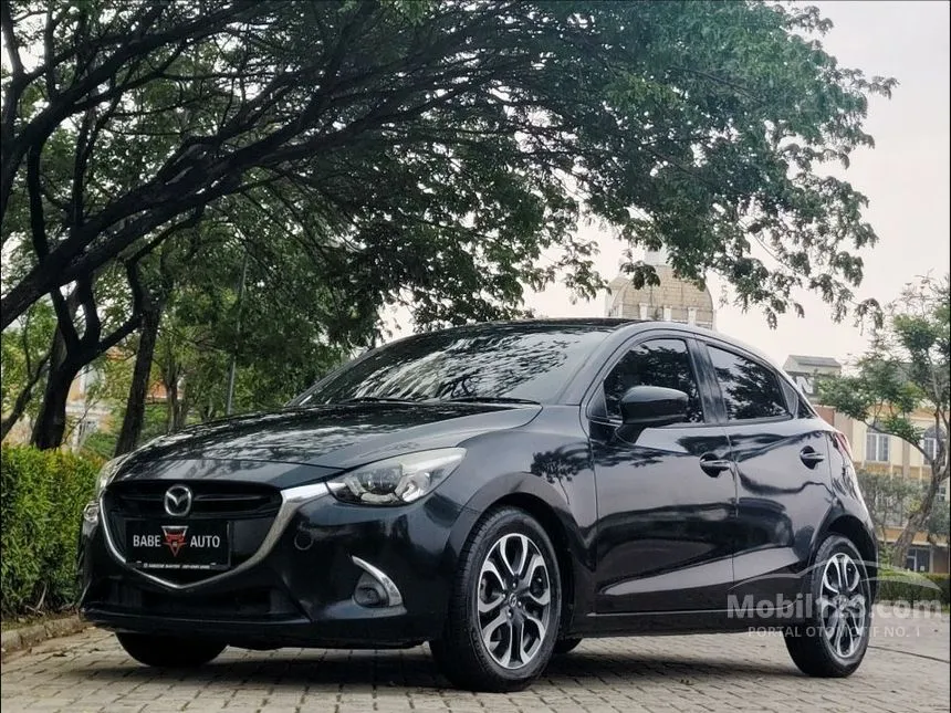 Jual Mobil Mazda 2 2017 R 1.5 di Banten Automatic Hatchback Hitam Rp 170.000.000