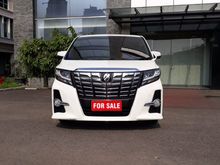 Toyota Alphard 2.5 S Audioless AT 2015 Putih Km.30rb Record Terawat