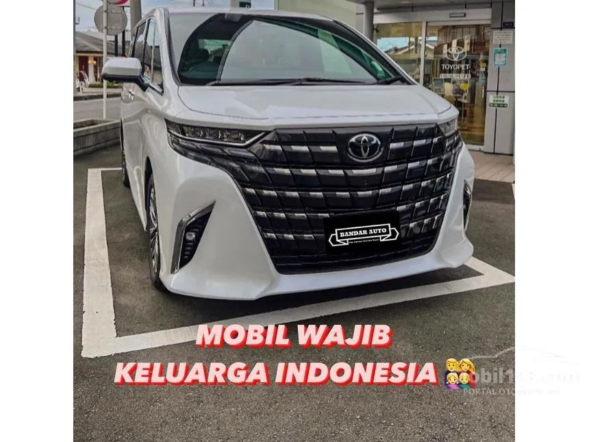 Jual Mobil Toyota Alphard 2024 G 2.5 di Jawa Timur Automatic MPV Putih Rp 1.640.650.000