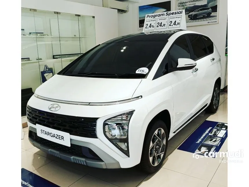 Jual Mobil Hyundai Stargazer 2023 Prime 1.5 di DKI Jakarta Automatic Wagon Putih Rp 289.500.000