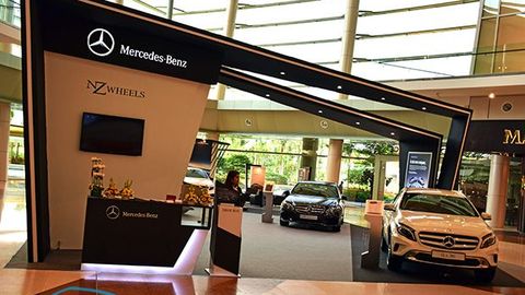 Nude 2015 Mercedes-Benz A 45 AMG Shown At IOI City Mall Putrajaya