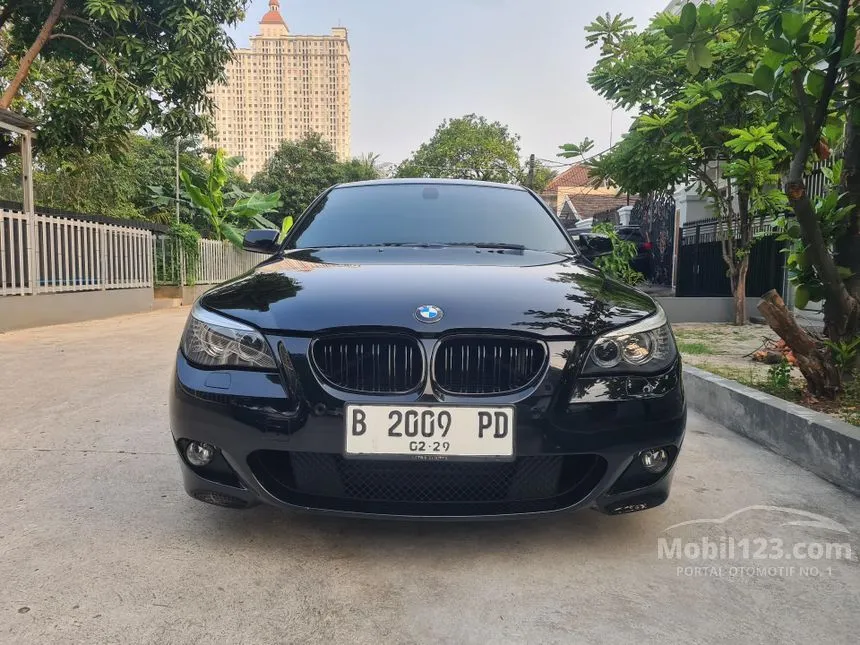 Jual Mobil BMW 523i 2008 2.5 di DKI Jakarta Automatic Sedan Hitam Rp 180.000.000