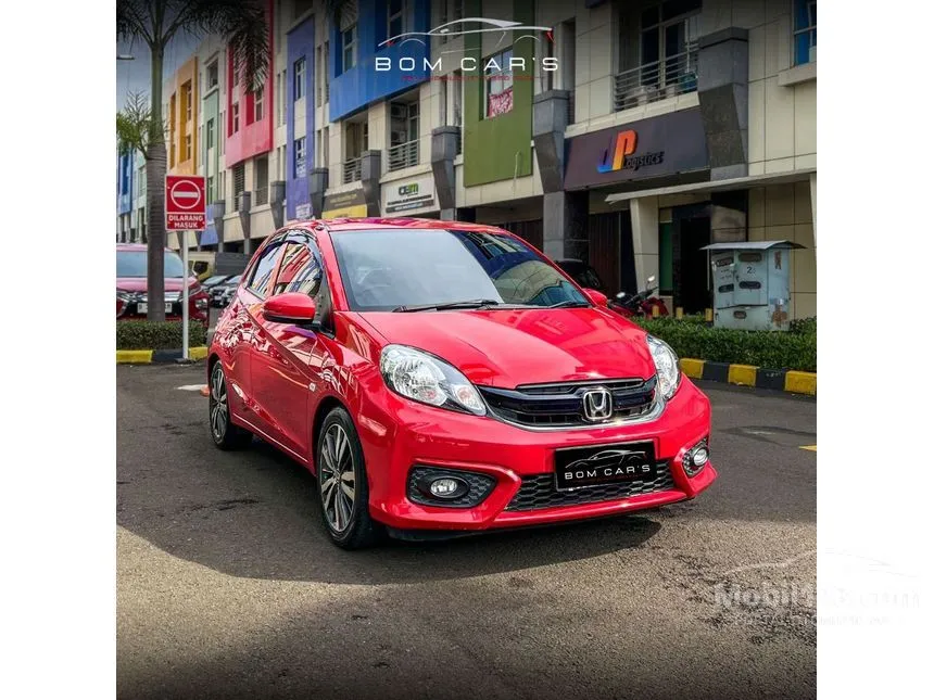 Jual Mobil Honda Brio 2016 Satya E 1.2 di DKI Jakarta Automatic Hatchback Merah Rp 118.000.000