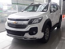 2018 Chevrolet Trailblazer 2.5 LTZ SUV- Total Dp cukup 46 juta saja + Dpt Free service,part,oli 3thn.