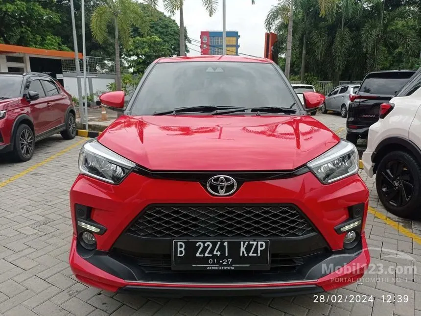 Jual Mobil Toyota Raize 2021 GR Sport TSS 1.0 di DKI Jakarta Automatic Wagon Merah Rp 218.000.000