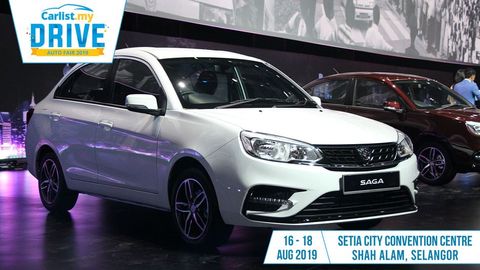 Get Up Close With The New Proton Saga At Carlist.my Drive Auto Fair 2019