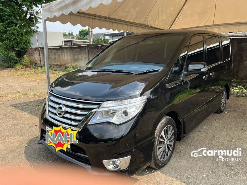 Jual Mobil Nissan Serena 2017 Highway Star 2.0 di DKI Jakarta Automatic MPV Hitam Rp 210.000.000