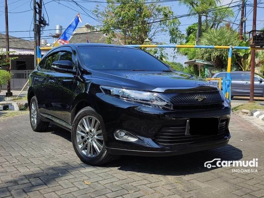 Jual Mobil Toyota Harrier 2014 2.0 di Jawa Timur Automatic SUV Hitam Rp 385.000.004