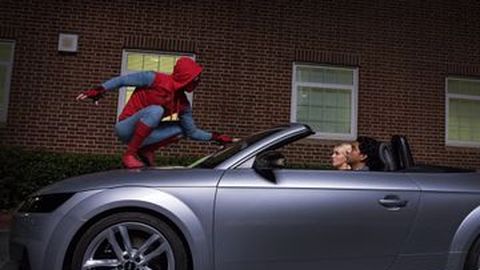 All New Audi A8 Tampil Perdana di Film Spider-Man : Homecoming
