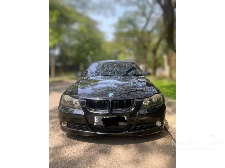 Jual Mobil BMW 320i 2006 2.0 di Banten Automatic Sedan Hitam Rp 95.000.000