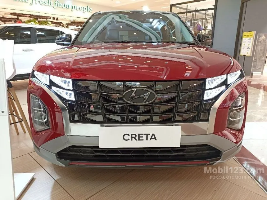 Jual Mobil Hyundai Creta 2024 Prime 1.5 di Banten Automatic Wagon Merah Rp 386.800.000