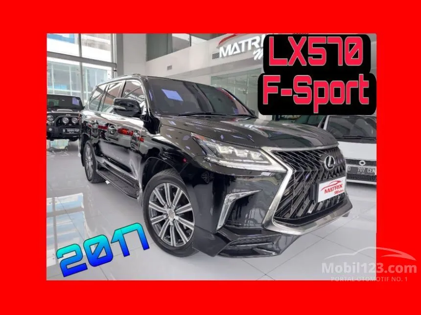 Jual Mobil Lexus LX570 2017 5.7 di DKI Jakarta Automatic SUV Hitam Rp 1.450.000.000