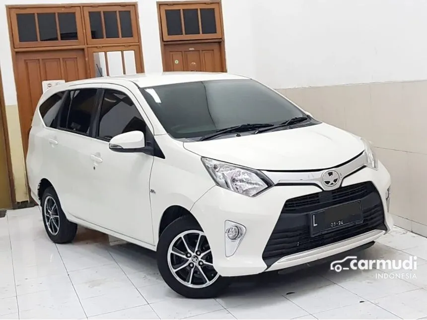 Jual Mobil Toyota Calya 2019 G 1.2 di Jawa Timur Automatic MPV Putih Rp 134.999.000