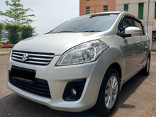Ertiga GX AT 2014-2015 Silver Pajak Panjang