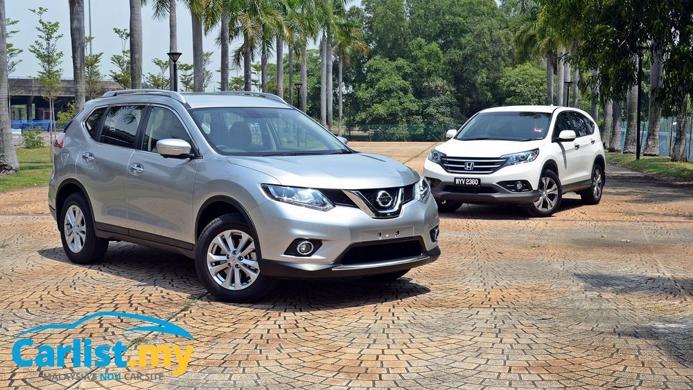 2015 Nissan X-Trail v 2014 Honda CR-V u2013 Vying for the SUV Crown 