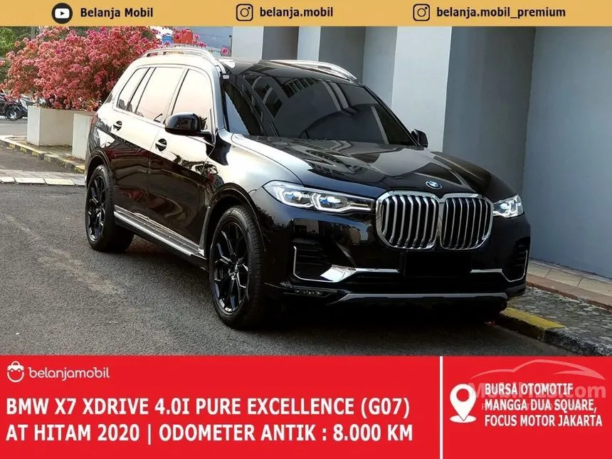 Jual Mobil BMW X7 2020 xDrive40i 3.0 di DKI Jakarta Automatic SUV Hitam Rp 1.299.000.000
