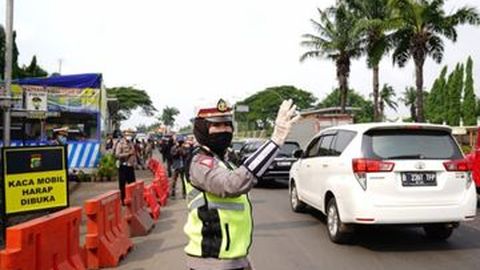 Kakorlantas Klaim Penyekatan di Jalan Arteri Berjalan Efektif