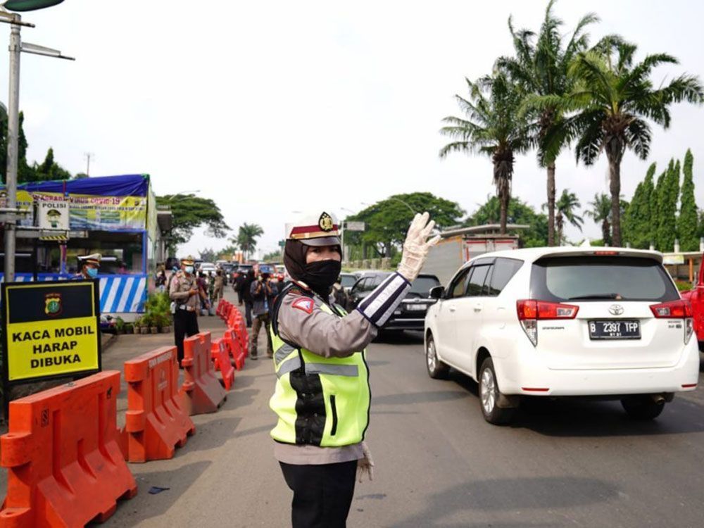 Kakorlantas Klaim Penyekatan di Jalan Arteri Berjalan Efektif