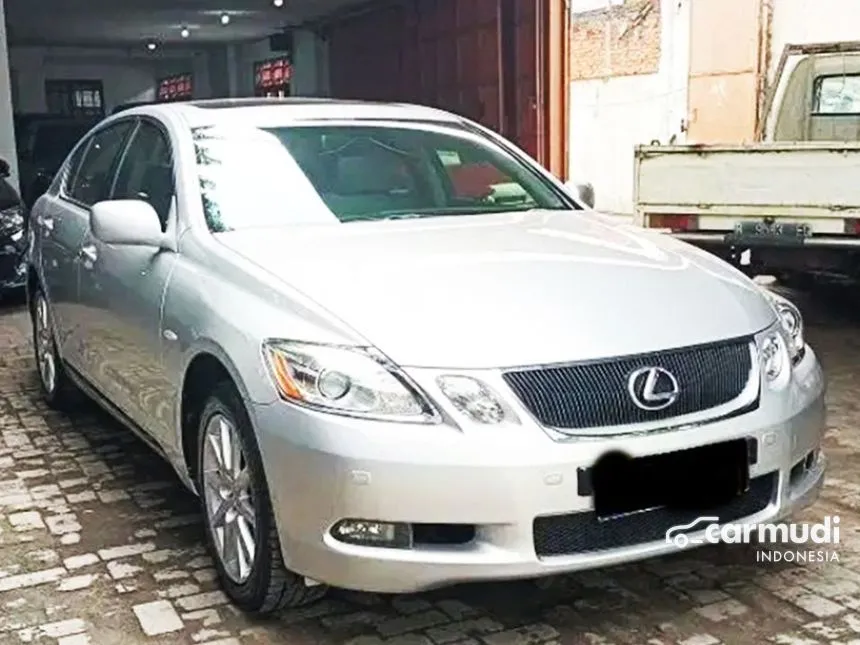Jual Mobil Lexus GS 300 2007 3.0 di DKI Jakarta Automatic Sedan Silver Rp 185.000.000