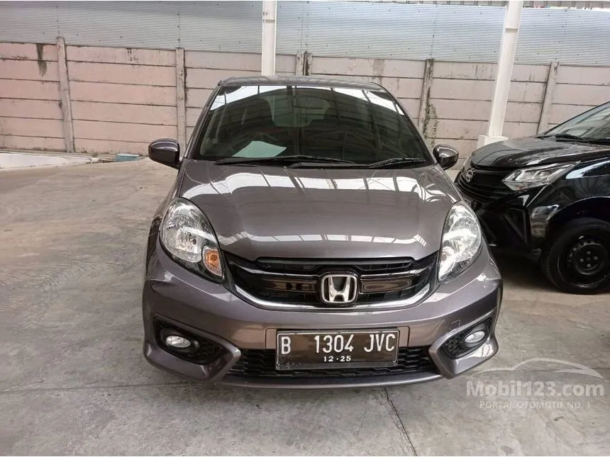 Jual Mobil Honda Brio 2016 Satya E 1.2 di Banten Automatic Hatchback Abu