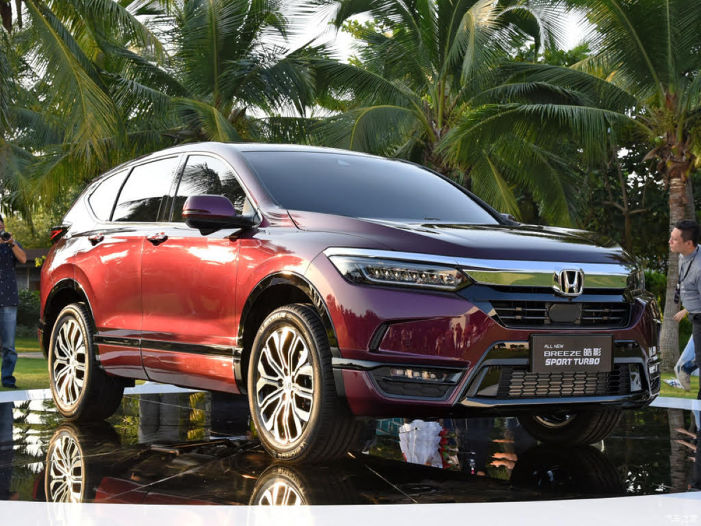 Honda ประเทศจีนเปิดตัว BREEZE SUV ที่มีระยะฐานล้อเท่ากับ CR-V