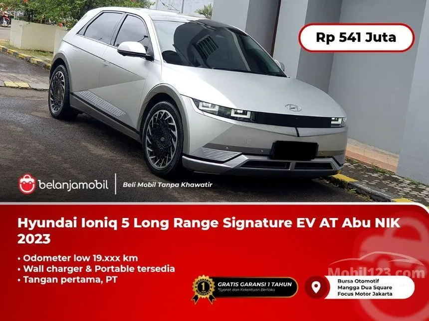 Jual Mobil Hyundai IONIQ 5 2023 Signature Long Range di DKI Jakarta Automatic SUV Abu
