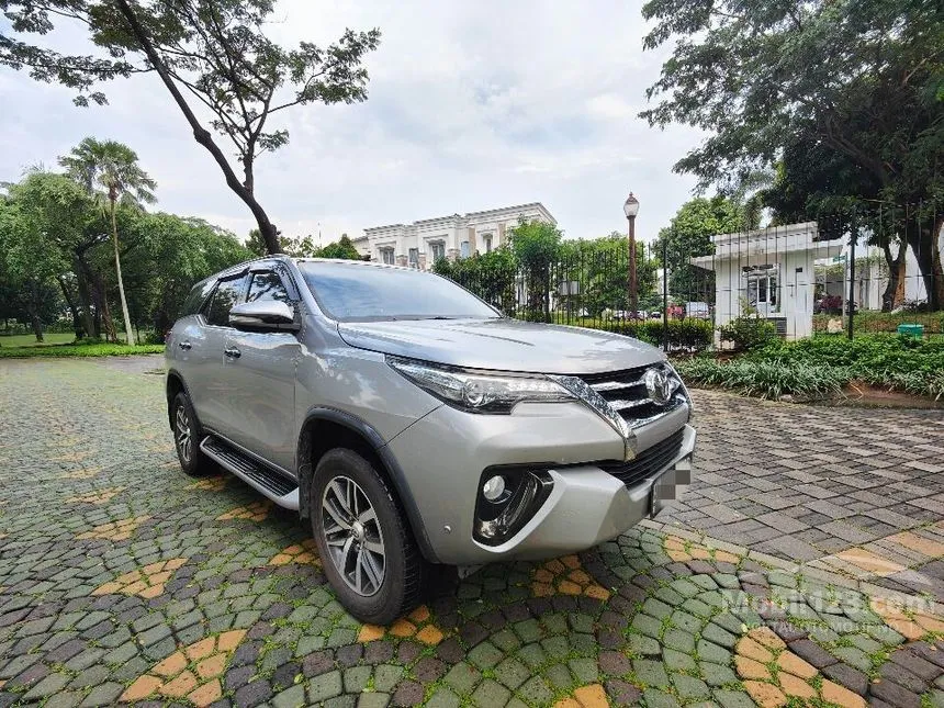 Jual Mobil Toyota Fortuner 2017 VRZ 2.4 di Banten Automatic SUV Silver Rp 335.000.000