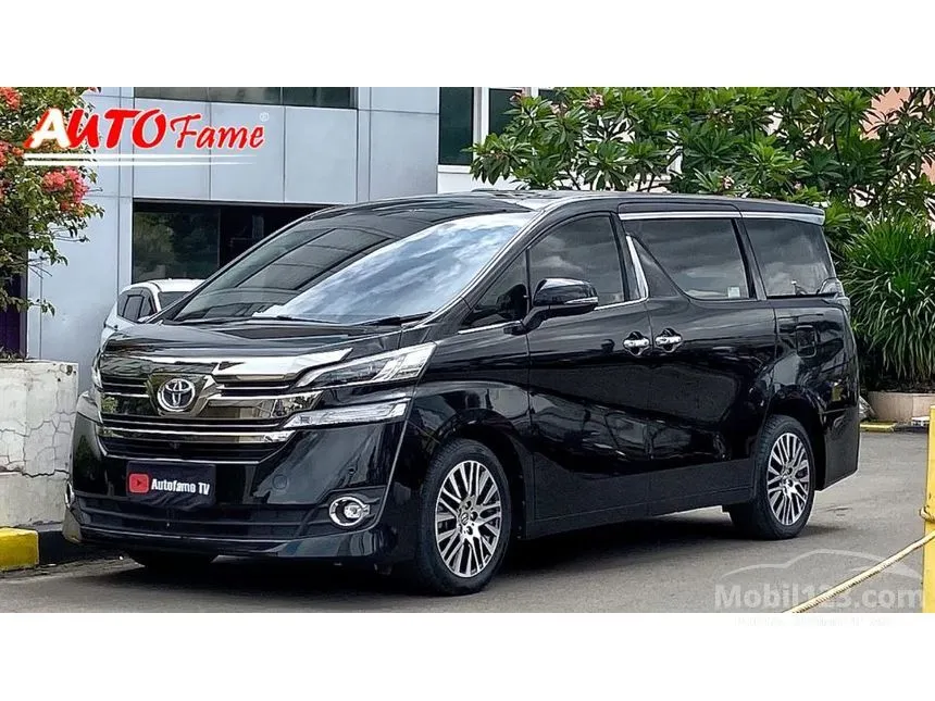 Jual Mobil Toyota Vellfire 2017 G 2.5 di DKI Jakarta Automatic MPV Hitam Rp 615.000.000