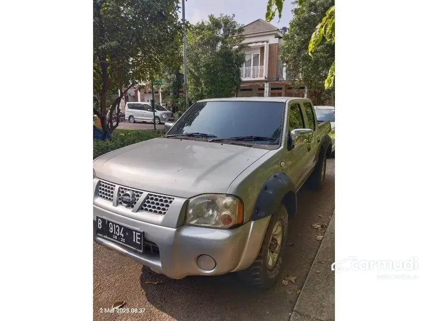 Jual Mobil Nissan Frontier 2005 Double Cab 3.0 di Jawa Barat Manual Pickup Silver Rp 85.000.000