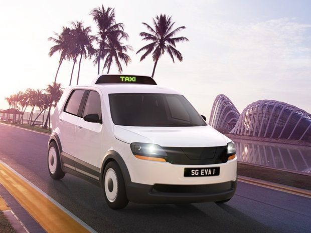 Mobil Taksi Listrik EVA asal Singapura