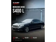 2015 Mercedes-Benz S400L 3.0 Exclusive Sedan Black on Brown Hitam Mercy S400 L S 400L 400