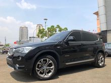 BMW X3 2.0X-DRIVE BENSIN 2017 BLACK ON SADDLE BROWN ATPM TDP 150JT