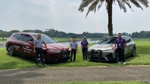 15 Mobil Listrik BMW iX Jadi Official Car Ajang BNI Indonesian Masters 