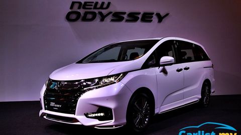 New 2018 Honda Odyssey Facelift Launched In Malaysia – Now With Honda Sensing, From RM254,800