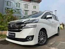 2017 Toyota Vellfire 2.5 G Van Wagon Reg.2018 White On Black Km40rb Record Pilot Seat PBD #AUTOHIGH #MUST BUY