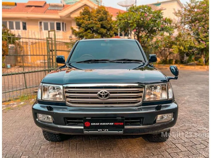Jual Mobil Toyota Land Cruiser 2004 VX Limited 4.2 di DKI Jakarta Automatic SUV Biru Rp 675.000.000