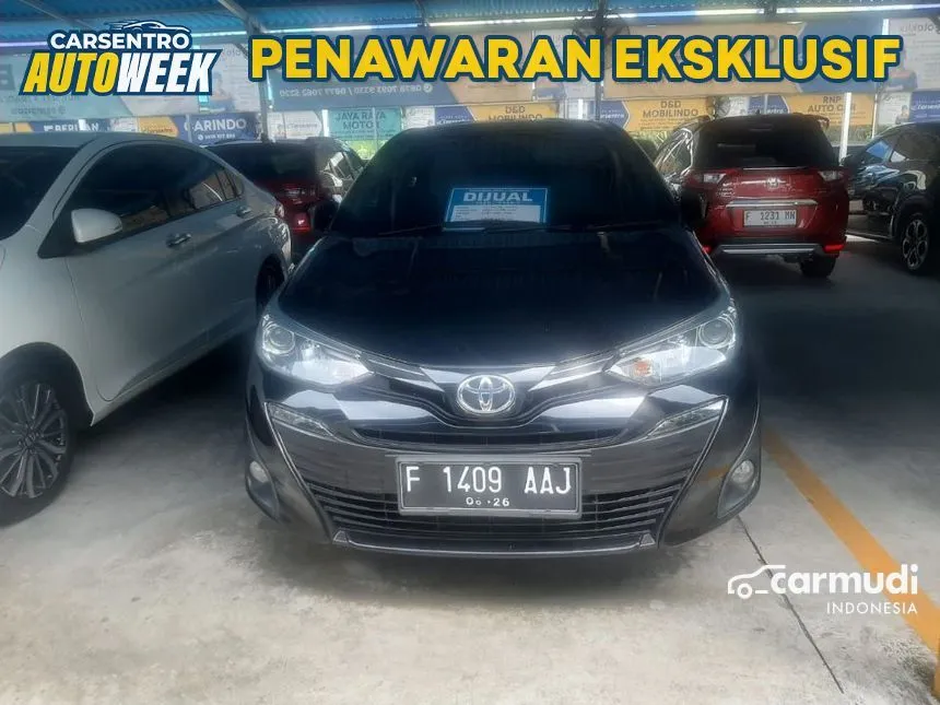 Jual Mobil Toyota Vios 2021 G 1.5 di Jawa Barat Automatic Sedan Hitam Rp 215.000.000